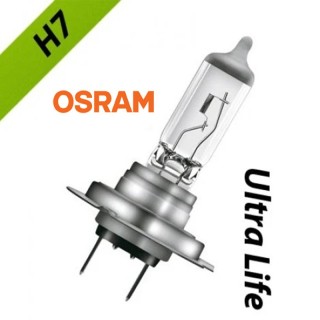 Крушка 12V, H7, 55W, PX26d, блистер 2бр